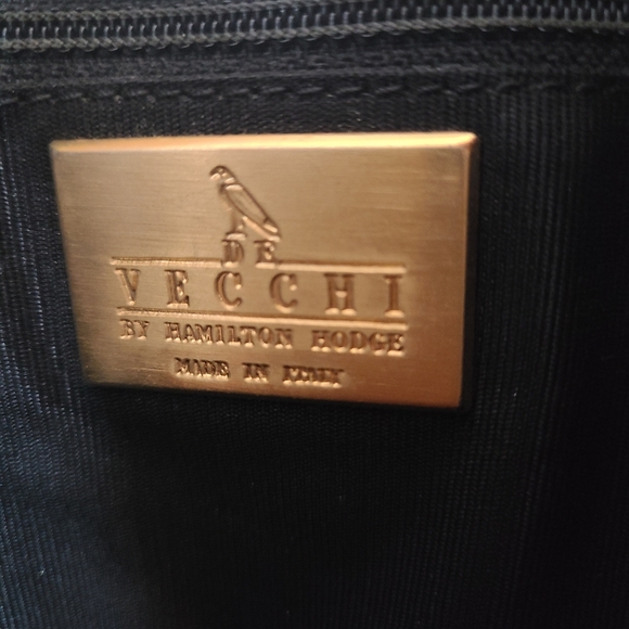 De vecchi by Hamilton Hodge chartreuse rope bag NWOT - Picture 3 of 4